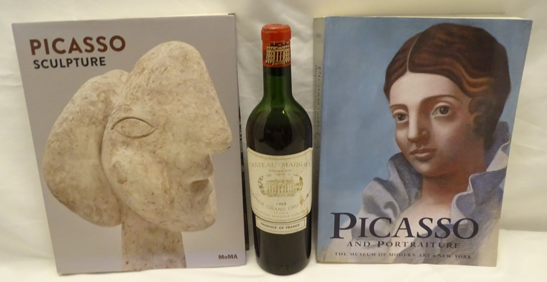 2 LARGE PICASSO BOOKS, PICASSO AND PORTRAITURE AND PICASSO SCULPTURE, 12.5" X 9.75" X 1.5" (1 of 17)