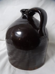 ANTIQUE E. NORTON & CO. BENNINGTON POTTERY JUG CIRCA 1880