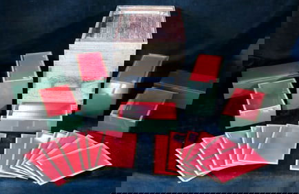 ANTIQUE JAPANESE LACQUERWARE BENTO BOXES WITH WOODEN STORAGE BOX & FLASK BOXES 9" X 13" 17 3/4"