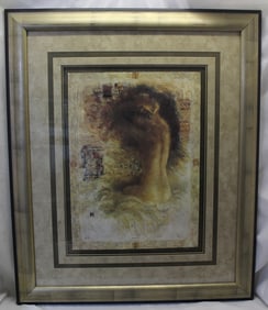 PETER NIXON (ENGLISH, 1956-) "GRACE V", SERIGRAPH WITH CERTIFICATE OF AUTHENTICITY