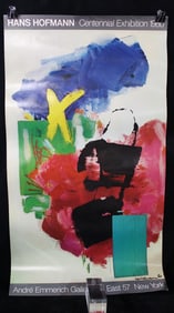 HANS HOFMANN (GERMAN AMERICAN, 1880-1966) CENTENNIAL EXHIBITION 1980 FROM ANDRE EMMERMAN GALLERY