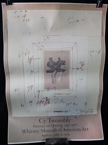 CY TWOMBLY (AMERICAN, 1928-2011) PAINTING AND DRAWINGS 1954-1977, WHITNEY MUSEUM OF AMERICAN ART,