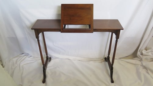 CONSOLE WITH BOOK DISPLAY INSERT