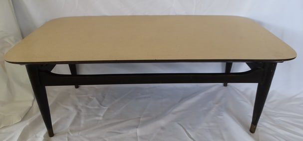 MIDCENTURY FORMICA TOPPED COFFEE TABLE