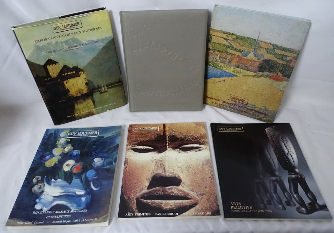 LOT OF 6 GUY LOUDMER "IMPORTANTS TABLEAUX MODERNES" CATALOGUES 11 1/4" X 8 3/4" (1 of 20)