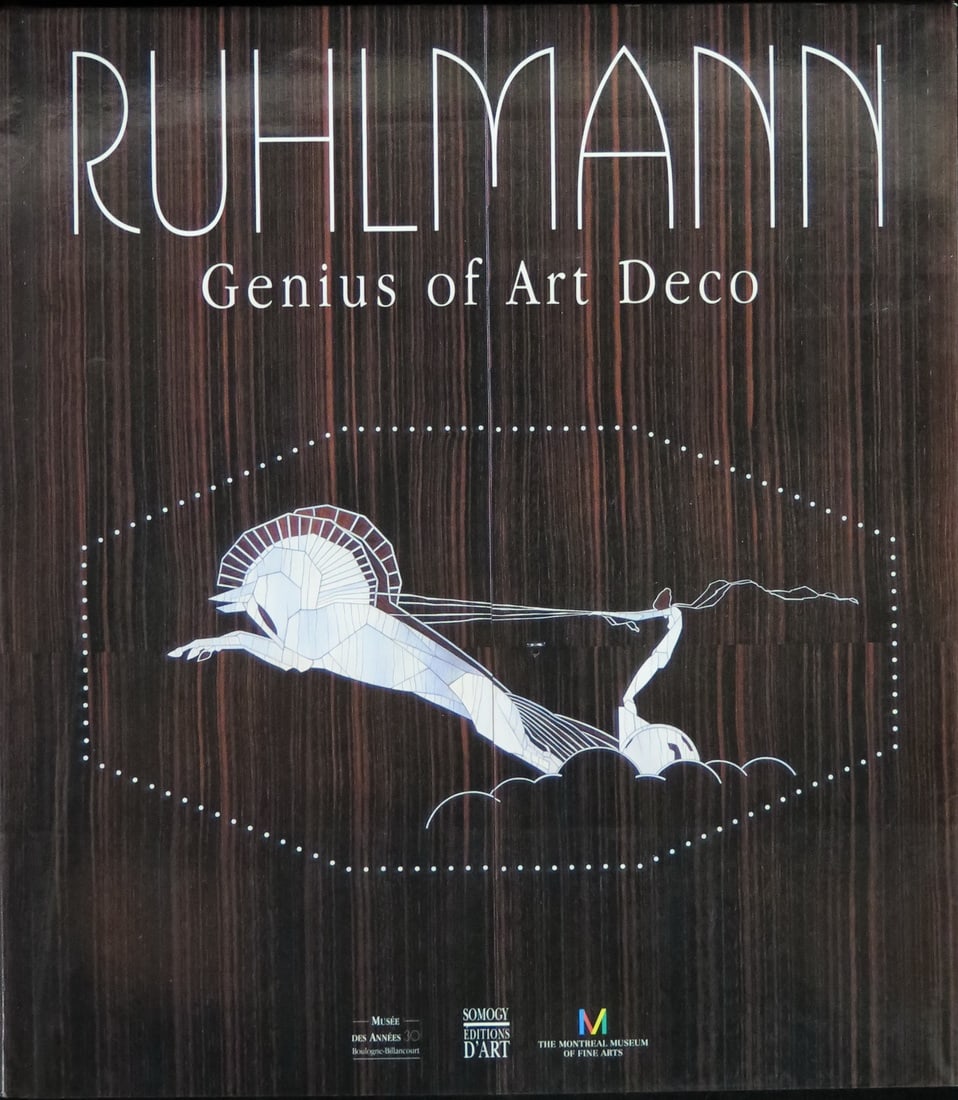RARE RUHLMANN GENIUS OF ART DECO HARDCOVER, FIRST EDITION 11 1/4" X 10 1/4": RARE RUHLMANN GENIUS OF ART DECO HARDCOVER, FIRST EDITION 11 1/4" X 10 1/4"