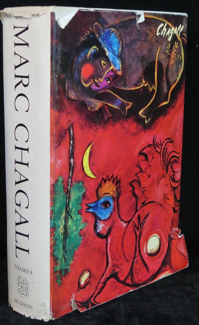 MARC CHAGALL: LIFE AND WORK, RARE HARDCOVER 1ST EDITION IN ENGLISH (1964) 11 3/4" X 8 1/2" (1 of 12)