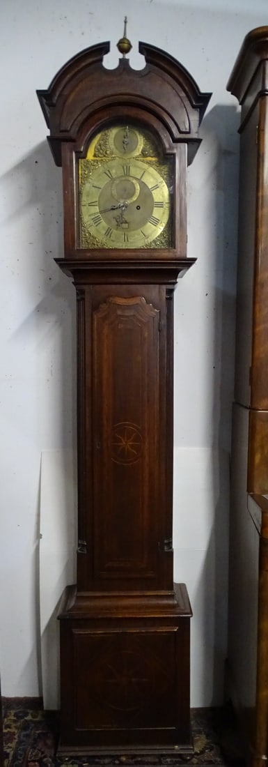 EARLY 19TH CENTURY TALL CASE GRANDFATHER CLOCK (1820) (1 of 20)