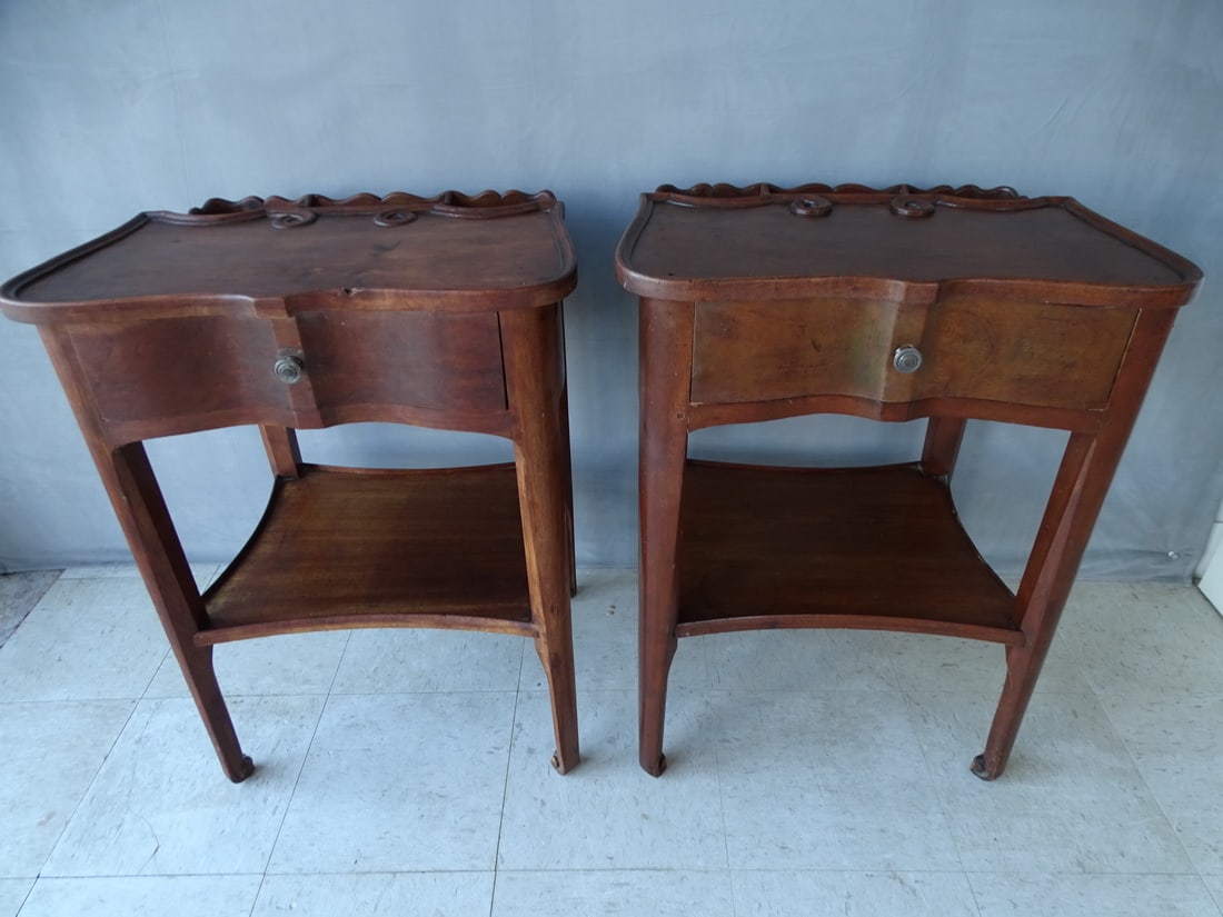 PAIR OF ANTIQUE COOLER/PLANTER TABLES (1 of 20)