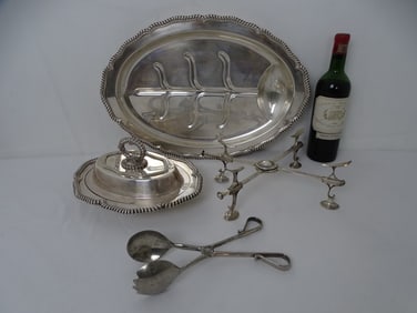 ASSORTED SILVER PLATED SERVICEWARE