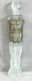 LIVING ESTATE OF JOSEPH RODANO: PAUL J. NELSON "ANNOINTED" SERIES, GLASS AND COPPER SCULPTURE