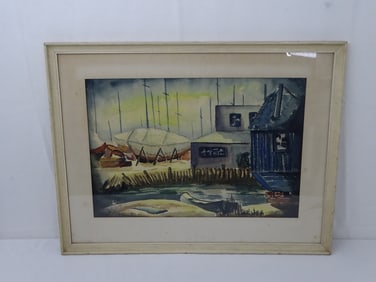 WATERCOLOR PAINTING SIGNED  BY JACK WILSON