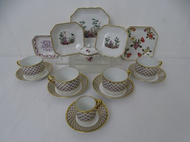 COLLECTION OF RICHARD GINORI CERAMICS INCLUDING DIAMANTI
