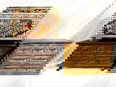 COLLECTION OF VINTAGE DECORATIVE WOODEN BOXES