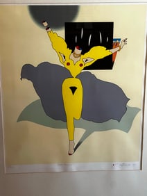 DUGGIE FIELDS (BRITISH, 1945-2021) "DYNAMIC POSITIVITY", 1980, SCREENPRINT/SERIGRAPH, #18/120,