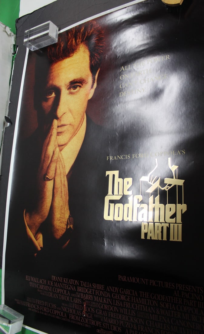 THE GODFATHER PT II, SPECIAL ONE SHEET COMMISSIONED BY FRANCIS FORD COPPOLA FOR CAST/CREW (1 of 10)