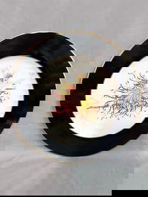 LIVING ESTATE OF JOSEPH RODANO: VINTAGE ERTE MIKASA "APPLAUSE" ART DECO PLATTER