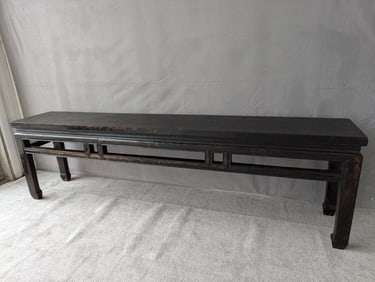 CHINESE NANMU LONG BENCH