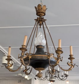 ANTIQUE FRENCH EMPIRE CHANDELIER