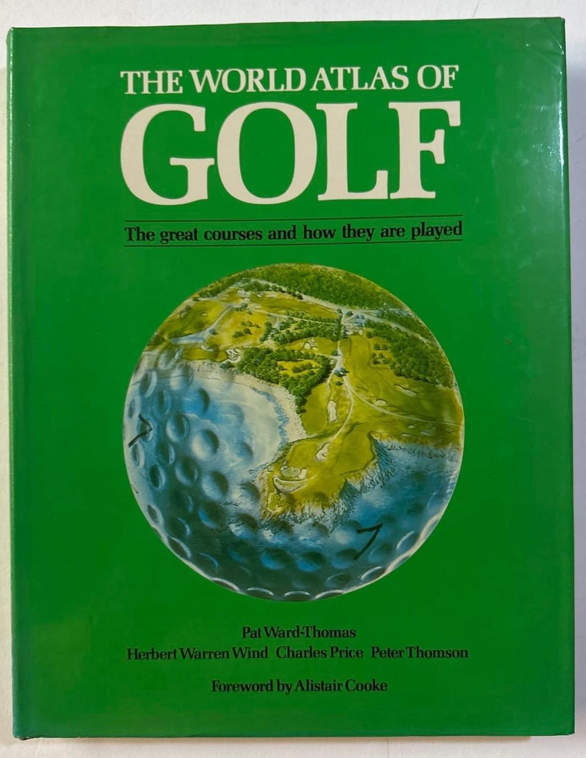 THE WORLD ATLAS OF GOLF BOOK (1 of 4)