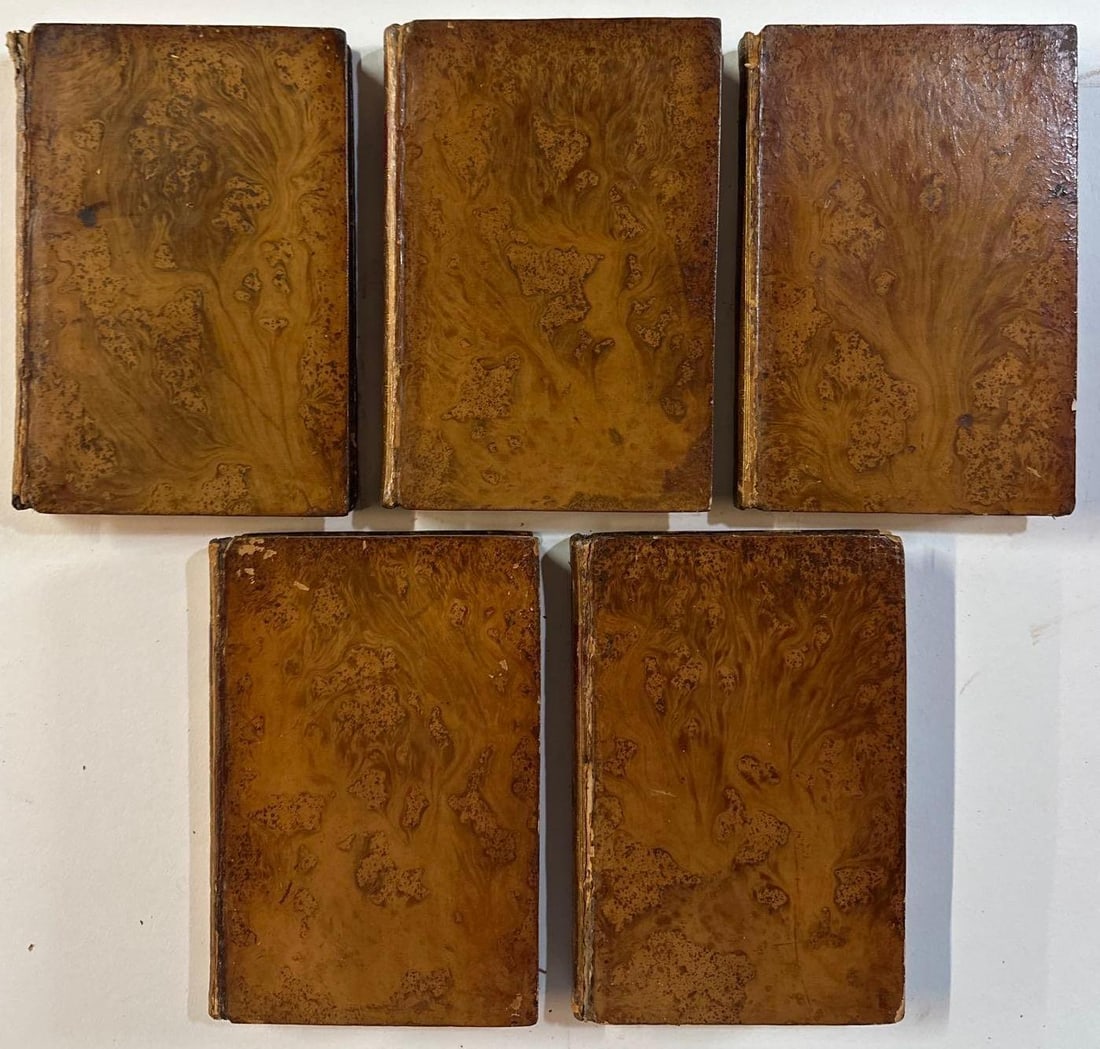 WALPOLES ANECDOTES OF PAINTING IN ENGLAND | 5 VOLUME SET | 1788 EDITION (1 of 8)