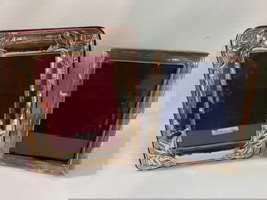 PAIR OF STERLING SILVER PICTURE FRAMES