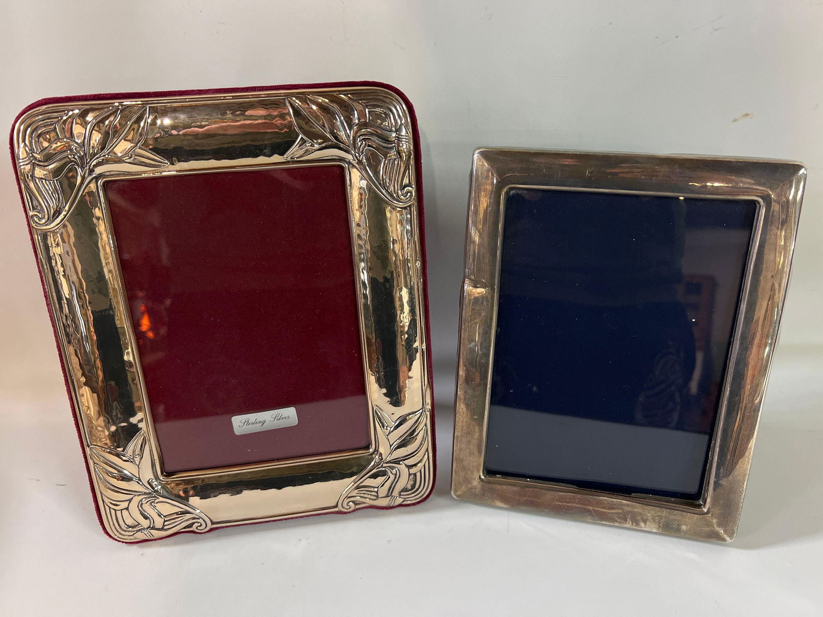 PAIR OF STERLING SILVER PICTURE FRAMES (1 of 10)