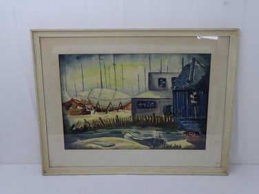 WATERCOLOR PAINTING SIGNED BY JACK WILSON