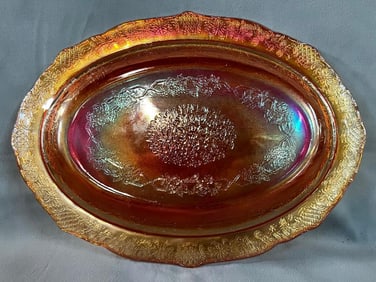 COLLECTION OF VINTAGE IRIDESCENT FEDERAL CARNIVAL GLASS