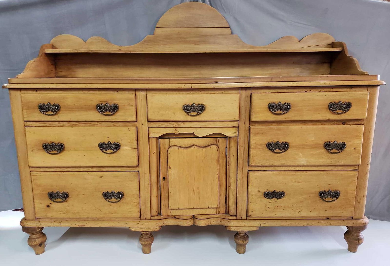 RESTORED ANTIQUE PINE SERVER (1 of 12)
