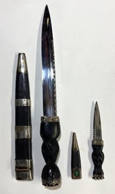 ROBERT ALLISON AND SONS GLASGOW DIRK & SGIAN DUBH
