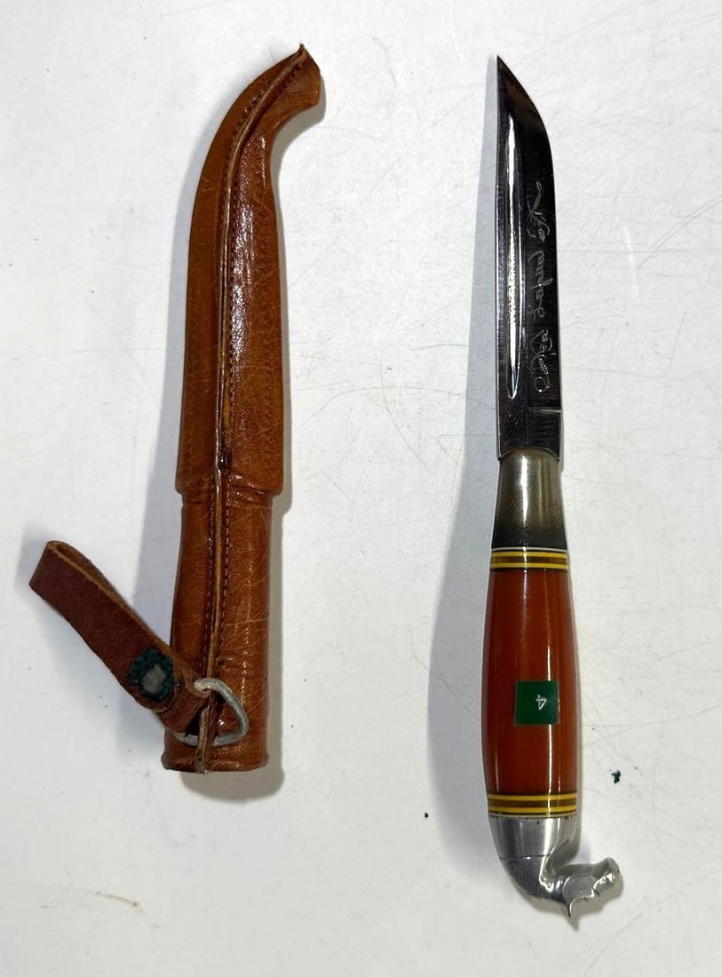 VINTAGE LAPUA PUUKKO KNIFE: 60'S APPROX. 8"