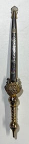 ORNATE SPANISH SWORD LETTER OPENER