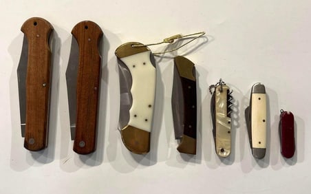 VINTAGE FOLDING KNIFE LOT