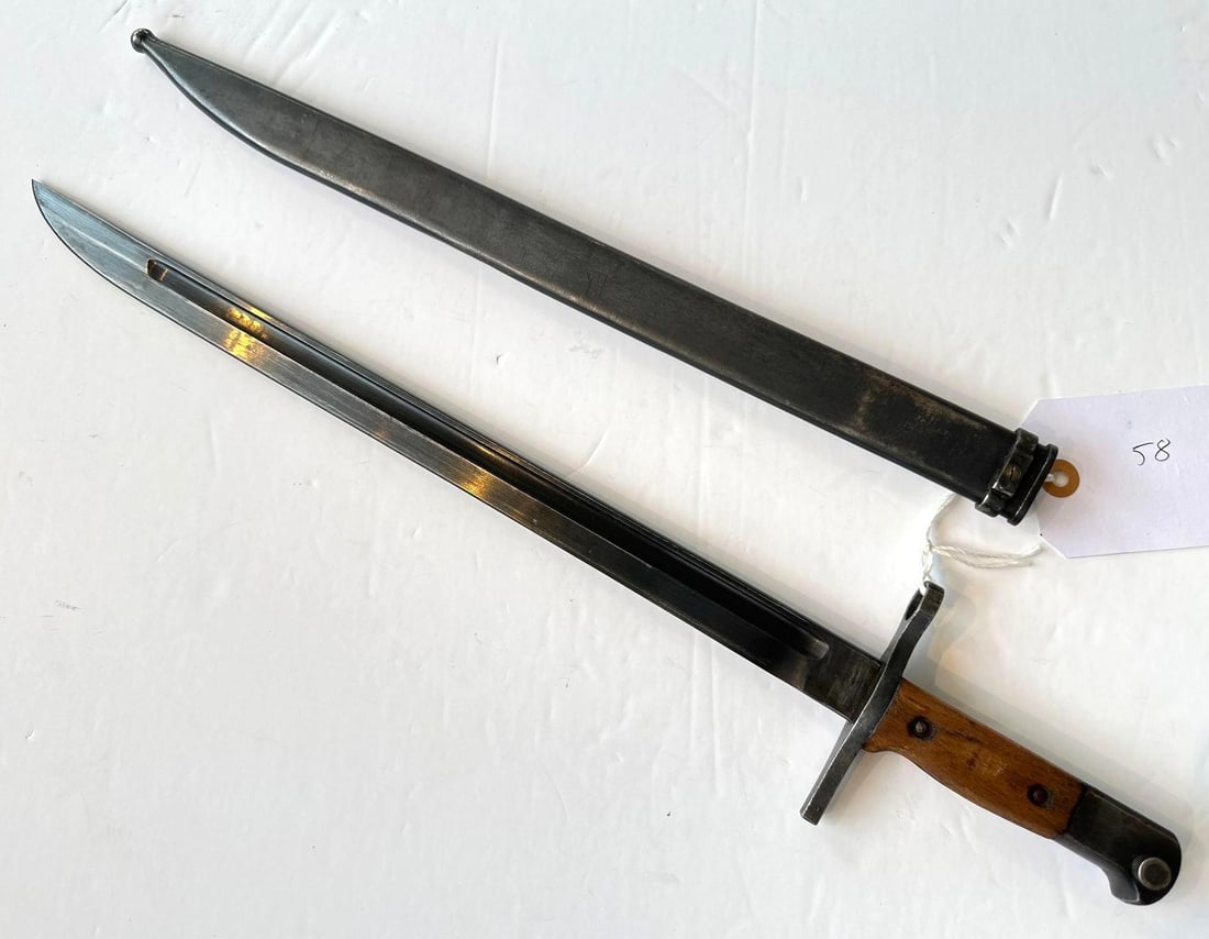 JAPANESE TYPE 30 ARISTA BAYONET: approx. 21"
