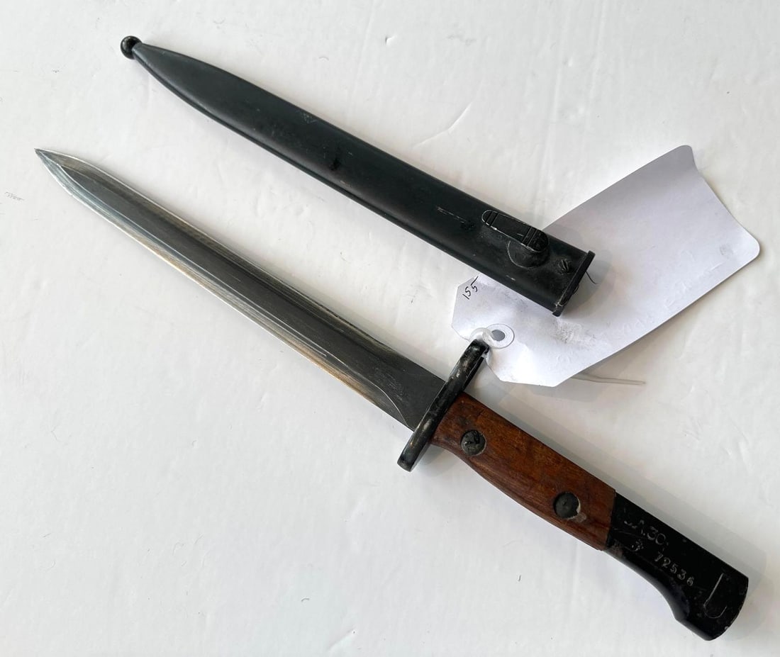 BELGIAN FN49 SA 30 BAYONET: approx. 14.5"