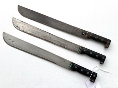 LOT OF 3 MACHETES