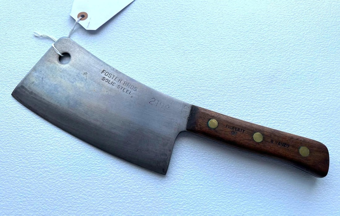 VINTAGE FOSTER BRO CLEAVER (1 of 6)