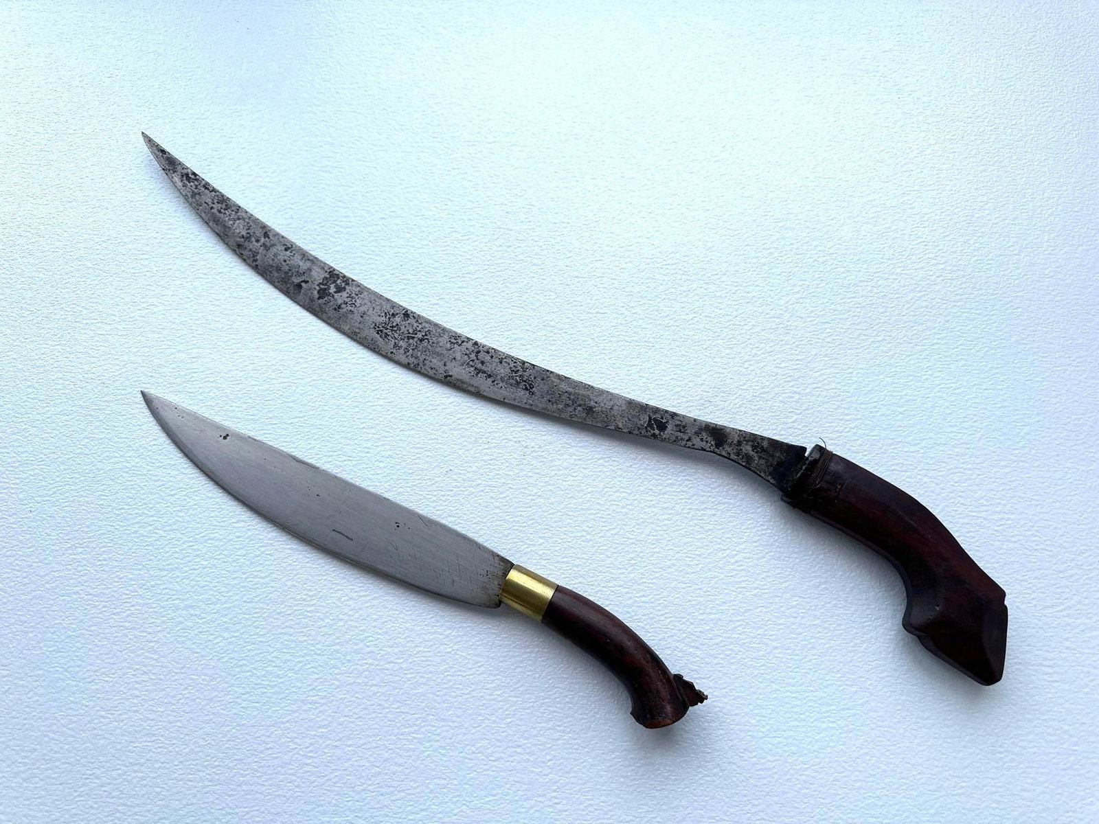 PAIR OF FILIPINO KNIVES: 22" LONG