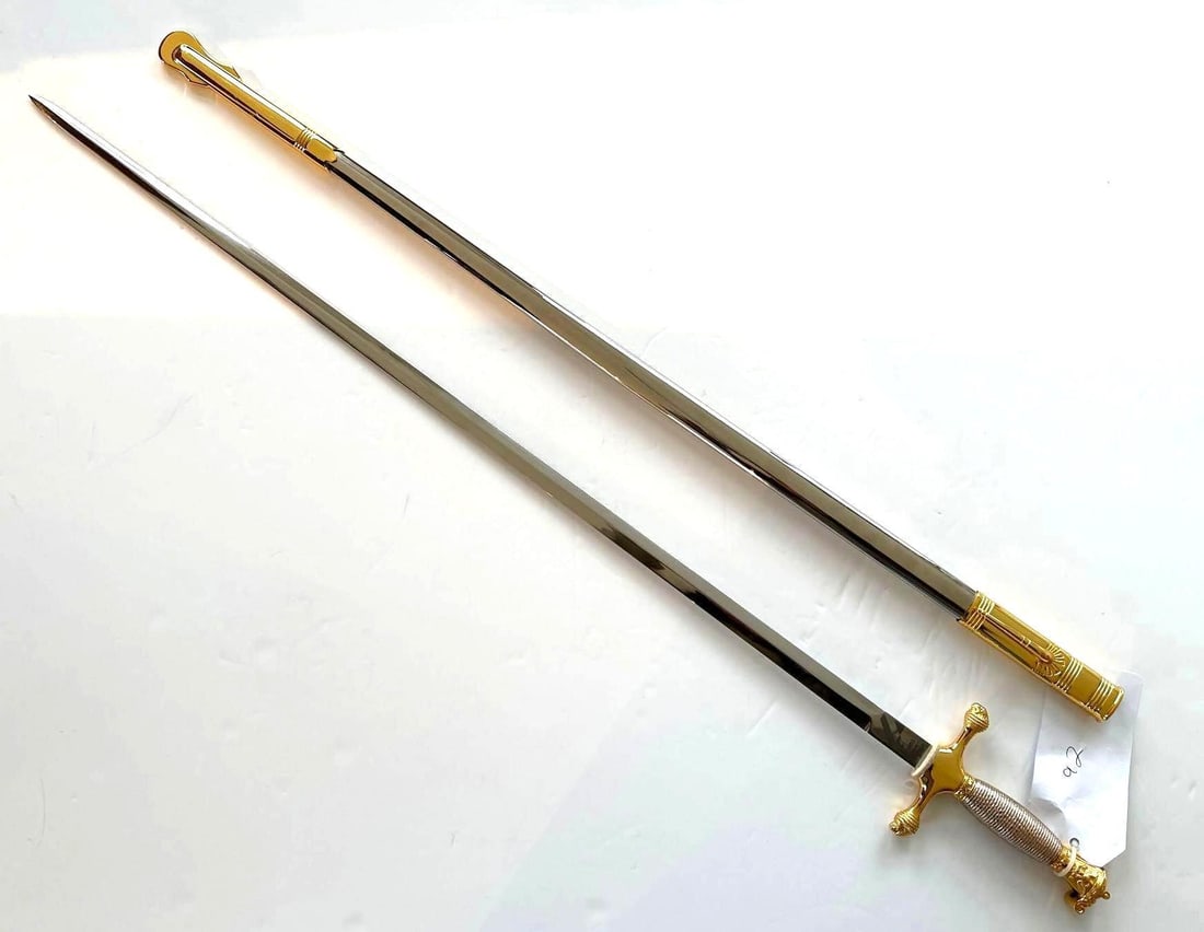 ATLANTIC CUTLERY CADET SWORD: 37" LONG