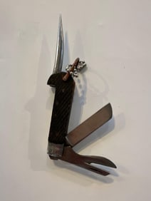 VINTAGE ENGLISH NAVY RIGGING KNIFE SPENCER 76 (ADDL LOT, NOT ON LIST)