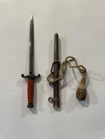 MAX WYERSBERG DRESS DAGGER WWII GERMAN ARMY OFFICER (ADDL LOT, NOT ON LIST)