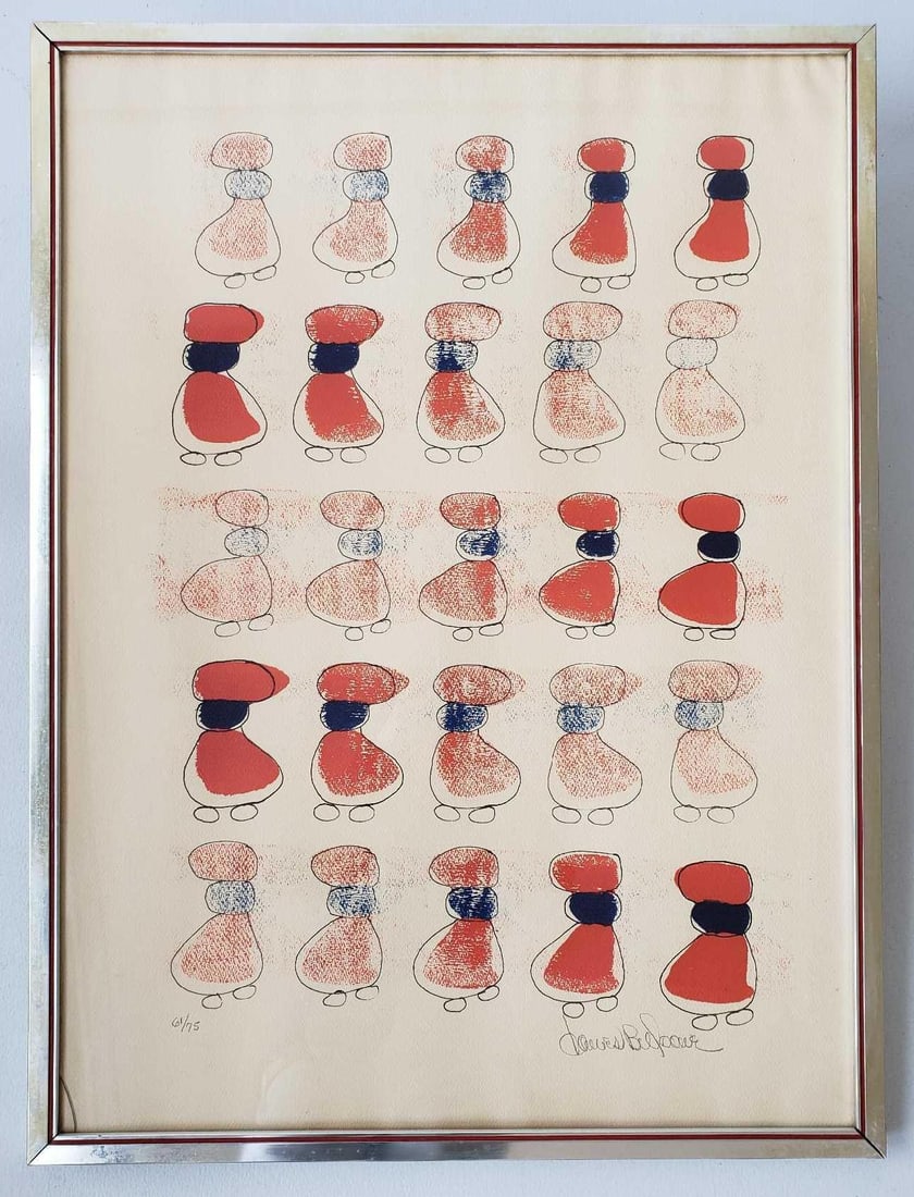 JAMES B. MOORE SIGNED SERIGRAPH "PARADE" (1 of 11)