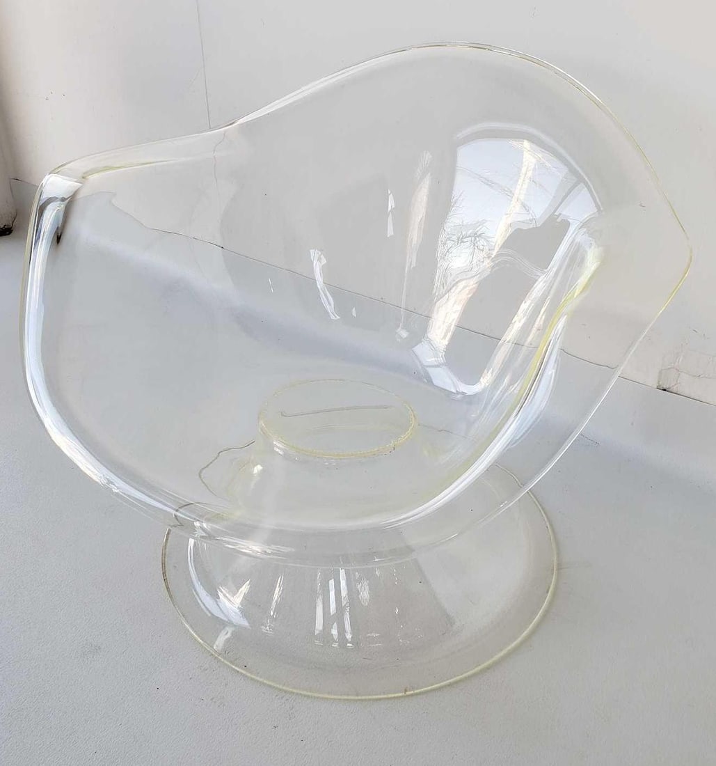 "DAFFODIL" LOUNGE CHAIR BY ERWIN AND ESTELLE LAVERNE 25.25" X 30.5" X 27 (1 of 11)