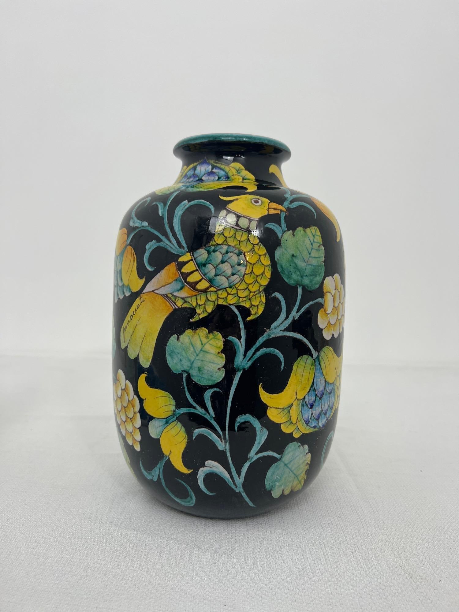 VINTAGE 1960'S MID-CENTURY MODERN ITALIAN INNOCENTI POTTERY VASE (1 of 9)