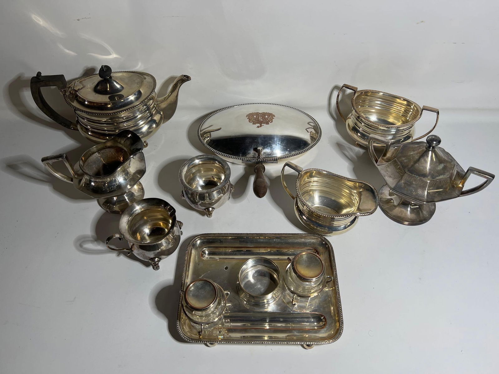 VALUE LOT LARGE COLLECTION OF SILVER- PLATED ITEMS (1 of 12)