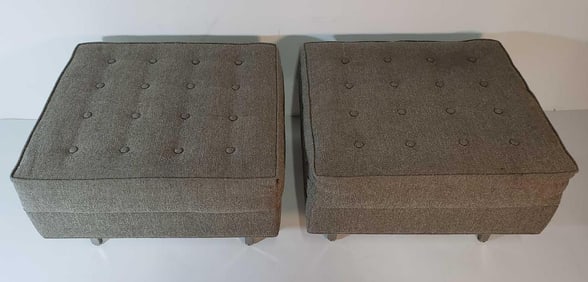 PAIR OF "MODERNICA" UPHOLSTERED BENCHES/OTTOMANS