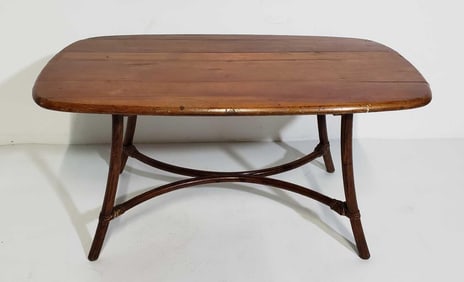 VALUE LOT: VINTAGE BENTWOOD BASE OCCASIONAL TABLE