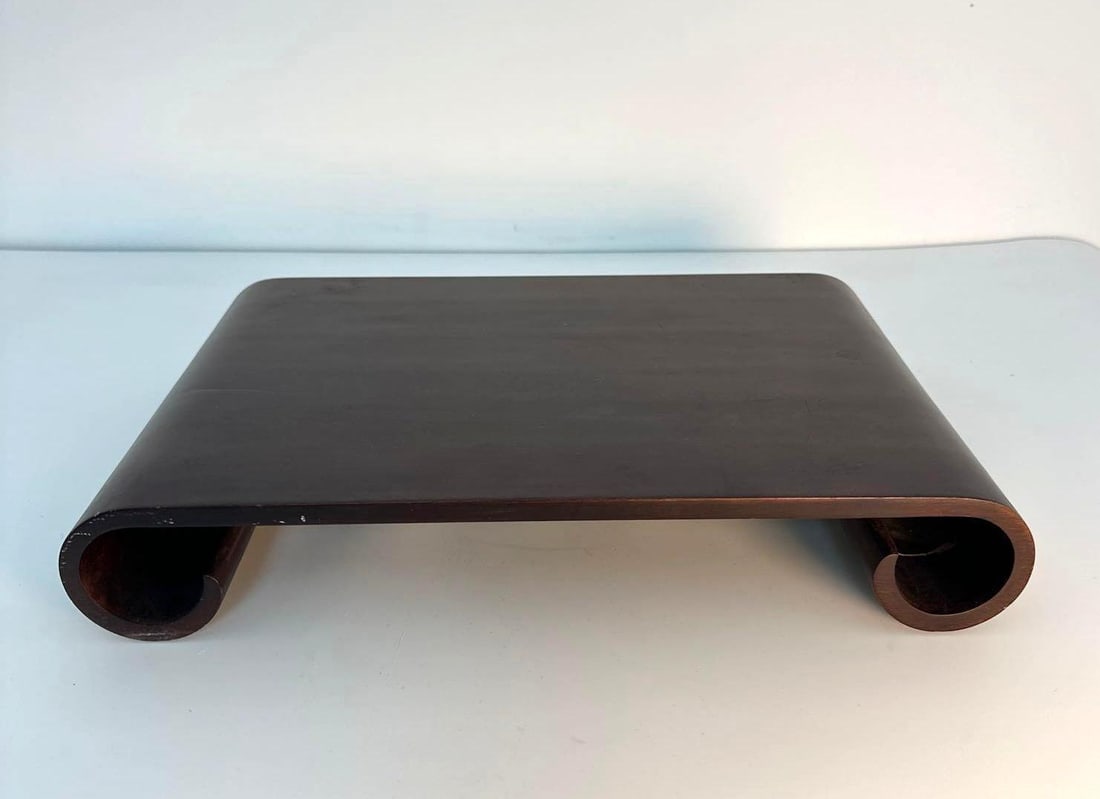 ASIAN CARVED WOOD DISPLAY STAND (1 of 6)