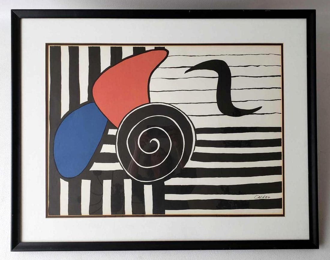 CALDER PRINT "HELICES" (PROPELLERS) (1 of 7)